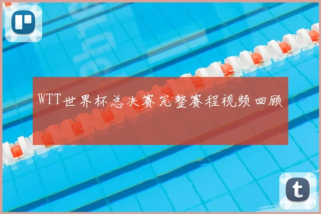 WTT世界杯总决赛完整赛程视频回顾