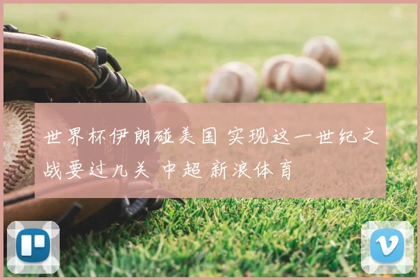 世界杯伊朗碰美国 实现这一世纪之战要过几关 中超 新浪体育